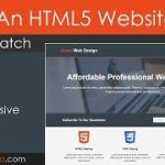 Designing responsive website using HTML 5 CSS 3